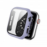 Pulseira para Apple Watch® Com Proteção para a Tela - Silicone Roxa 40mm