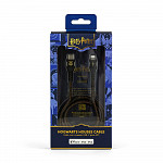 Cabo MFi Lightning para USB-C Preto | Hogwarts Harry Potter