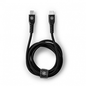 Cabo USB-C para USB-C 1,2m Preto | Strong Cable iWill