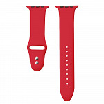 Pulseira para Apple Watch® Com Proteção para a Tela - Silicone Vermelha 44mm