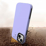 Double Lux Case para iPhone 14 Roxa - Capa Antichoque Dupla