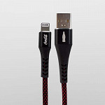 Elite Cable Coca-Cola - Cabo MFi Lightning para USB - Preto