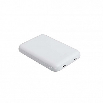 Power Bank Magnético 5000mAh - Branco