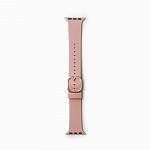 Pulseira para Apple Watch® Com Fivela - Silicone Rosa 38/40 mm