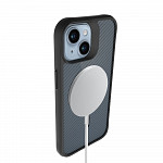 Clarity Carbon Fiber Magcase para iPhone 15 Plus
