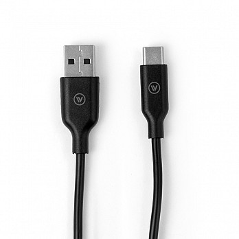 Cabo Essencial  USB-A para USB-C - Preto 1m