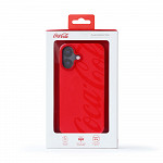 Magcase Coca-Cola para iPhone 16 - Vermelha