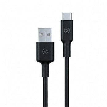 Cabo Essencial  USB-A para USB-C - Preto 1m