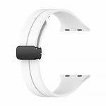 Silicone Lock Branca - Pulseira para Apple Watch® - 38/40/41 mm