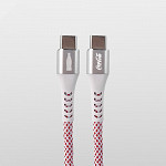 Elite Cable Coca-Cola - Cabo USB-C para USB-C - Branco