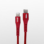 Elite Cable Coca-Cola - Cabo MFi Lightning para USB-C - Vermelho
