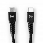Cabo USB-C para USB-C 1,2m Preto | Strong Cable iWill