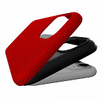 Double Case para iPhone 12 / 12 Pro Vermelha - Capa Antichoque Dupla