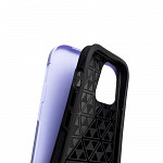 Double Lux Case para iPhone 12 Pro Max Roxa - Capa Antichoque Dupla