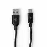 Cabo Essencial  USB-A para USB-C - Preto 1m
