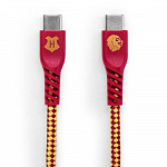 Cabo USB-C para USB-C Vermelho | Grifinória Harry Potter