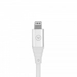 Cabo MFi para USB-C Hard Cable em TPE Branco