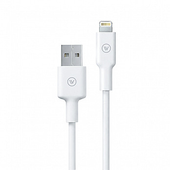 Cabo Essencial USB-A para Lightning - Branco 1m