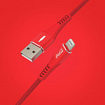 Elite Cable Coca-Cola - Cabo MFi Lightning para USB - Vermelho