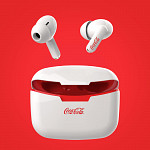 Flow Earbuds Coca-Cola - Fones de ouvido TWS Branco