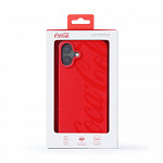 Magcase Coca-Cola para iPhone 16 Plus - Vermelha